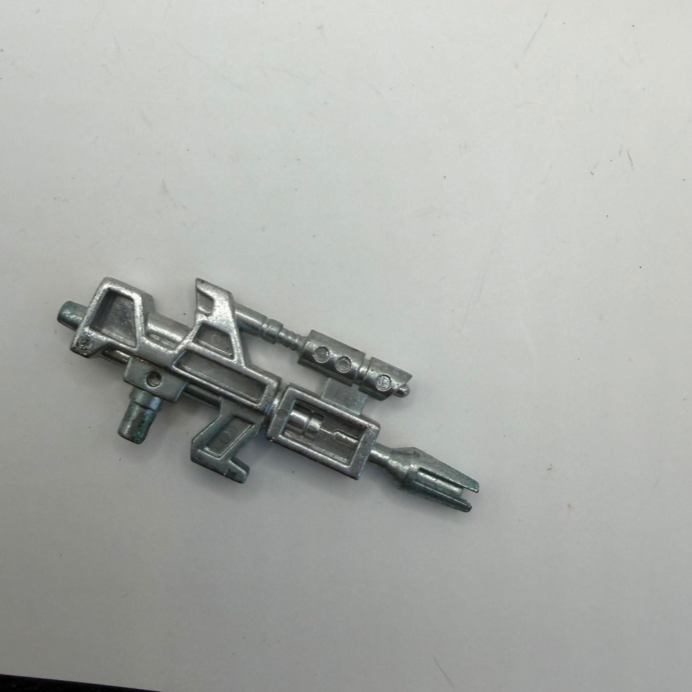Vintage Transformers G1 Grimlock Gun Twin Stunner Laser Weapon Accessory Silver